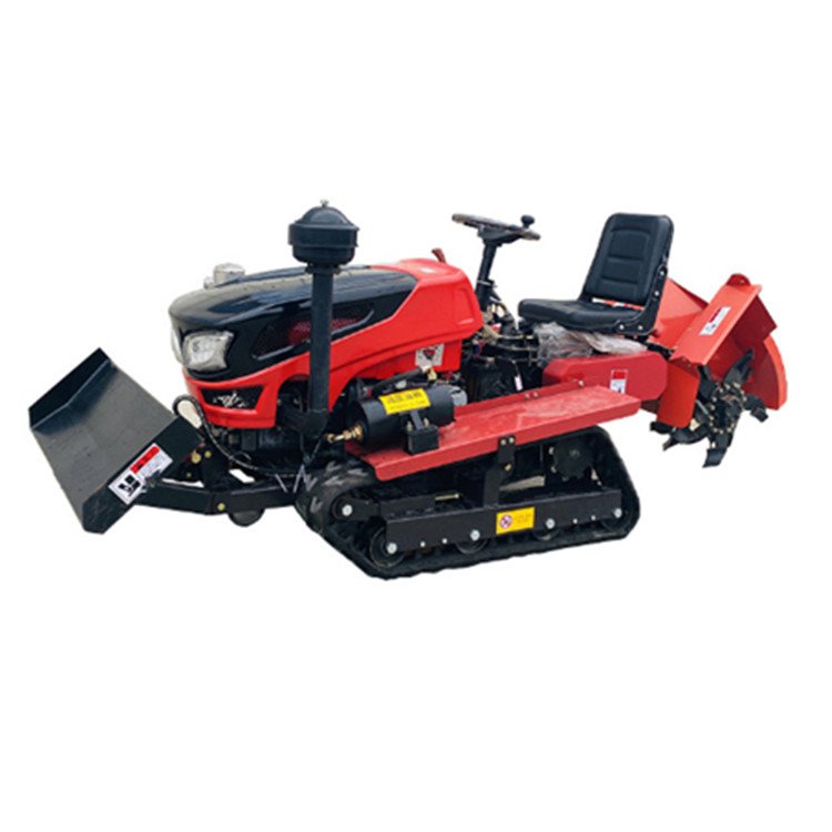 New Small-scale Agricultural Land Machine Multi-functional Crawler Micro-cultivator Multifunctional Tractors New Holland Price