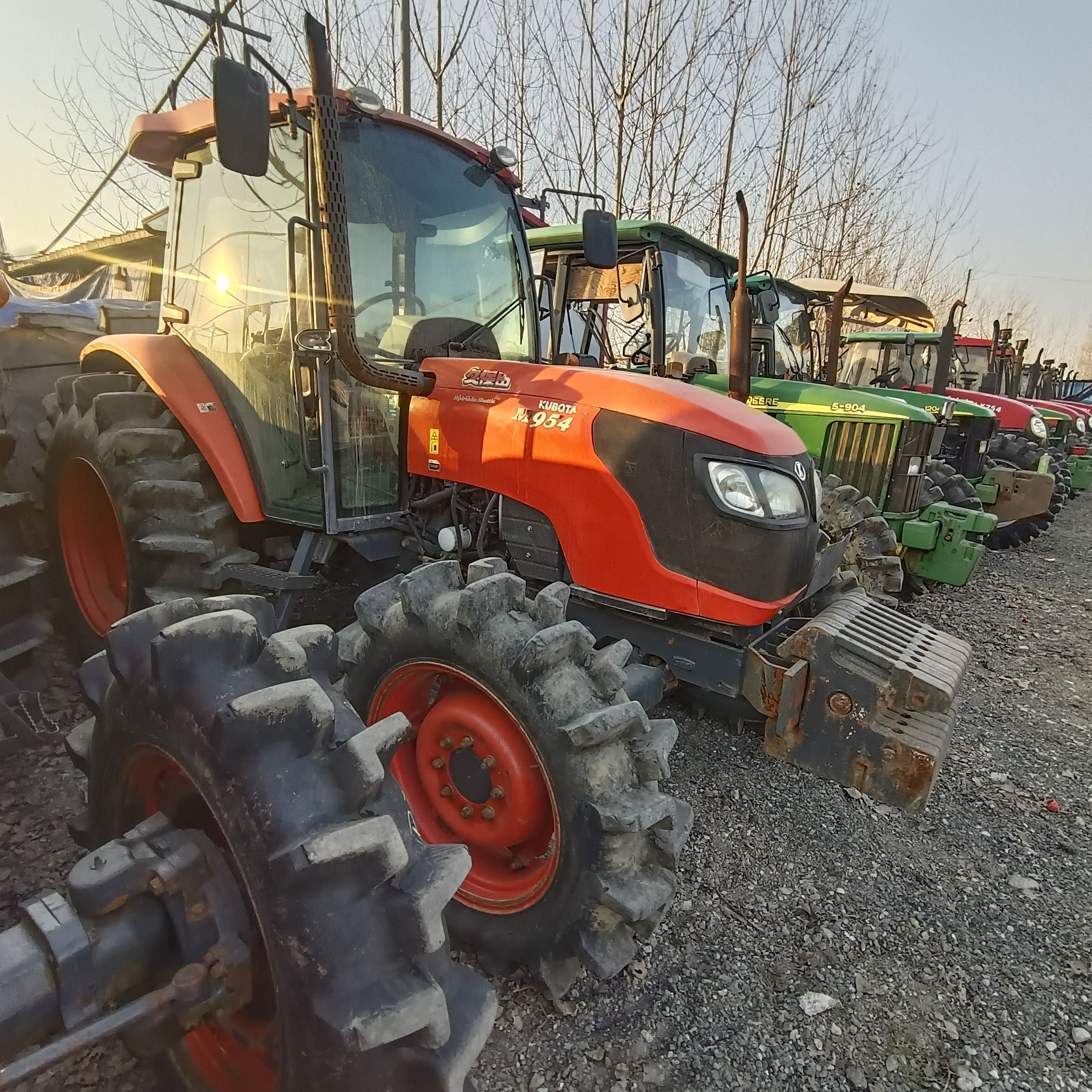 Cheap Japan Brand Kubota Used Compact Tractors 95hp954 Farm Tractor yanmar Tractors for Sale