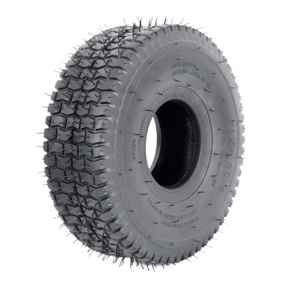 Turf Tires 11x4.00-4 Machine Cut Grass Lawn Tractor Tires 11x4.00-10 12x4.00-4 Manual Hand Push Lawn Mower Tires