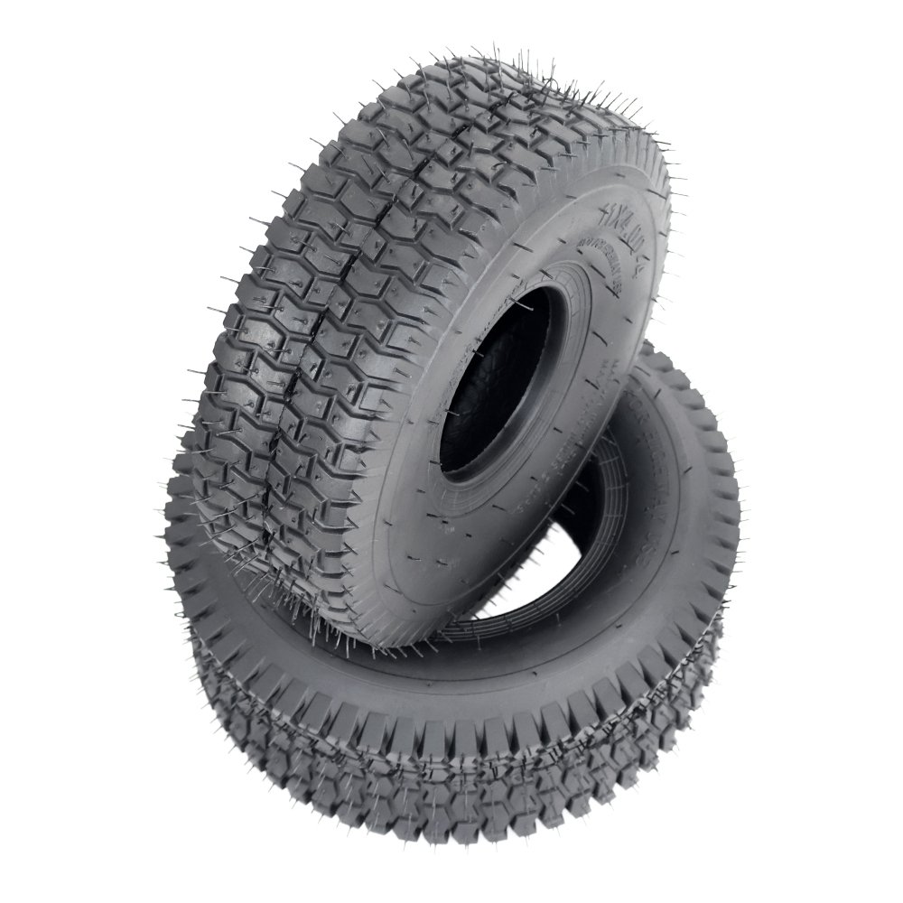 Turf Tires 11x4.00-4 Machine Cut Grass Lawn Tractor Tires 11x4.00-10 12x4.00-4 Manual Hand Push Lawn Mower Tires