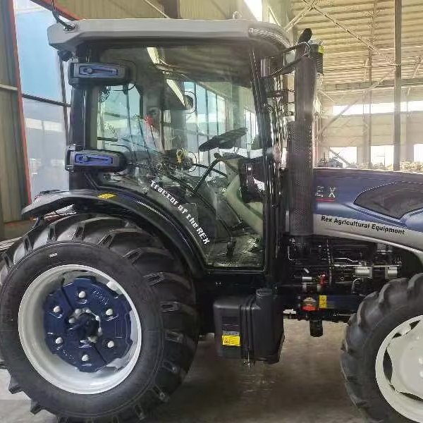 Multifunctional 100hp 4WD Agricultural Wheel Tractor for Farming 4x4 Tractor