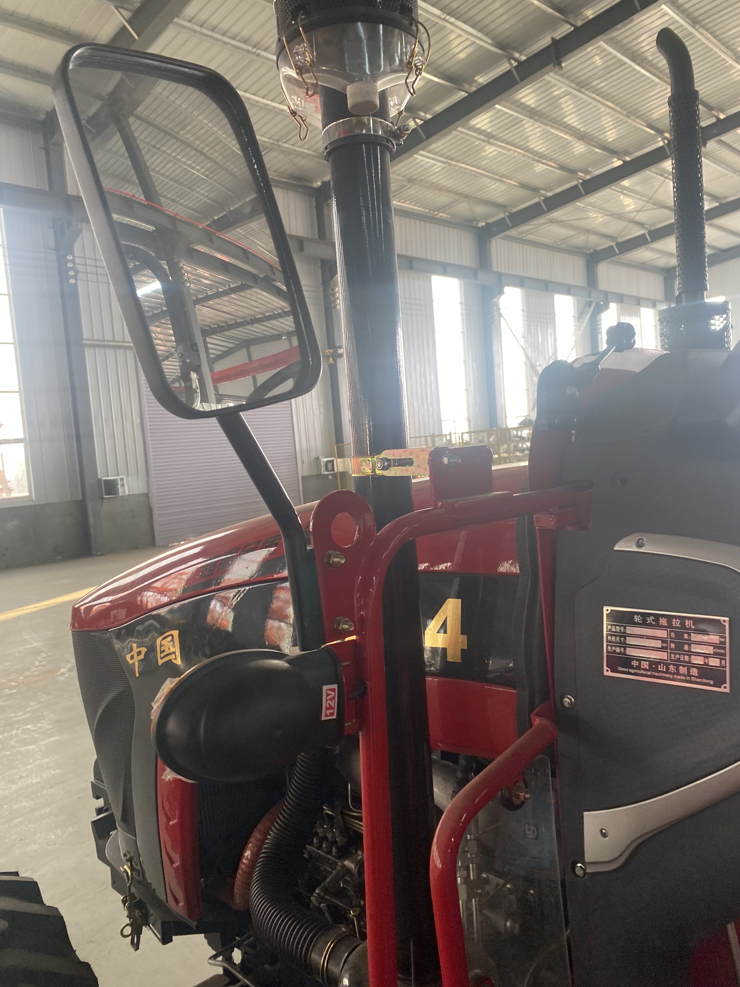 1204 Tractor Agricultural Four-wheel Drive diesel Engine Plow Ditch Weeding Multi-function Rotary Tiller