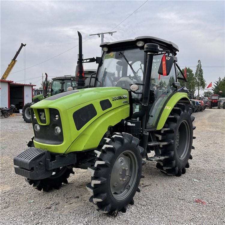 Used Chinese Known Brand Zoomlion 804 80HP Tractor Zoomlion 80HP 4wd