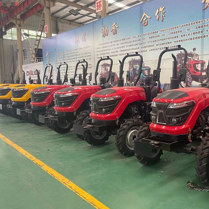 Chalion 60HP 4WD Farm Tractor Agriculture Agricultural Farm 4X4 25-300HP Farming Wheel Tractors With Disc Harrow
