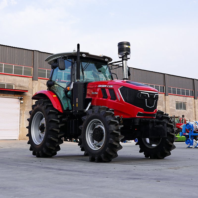 Chinese Tractors Price 85hp 90hp 95hp 100hp Lawn Mower Orchard Agricultura Farming 4wd Mini Wheel Tractor