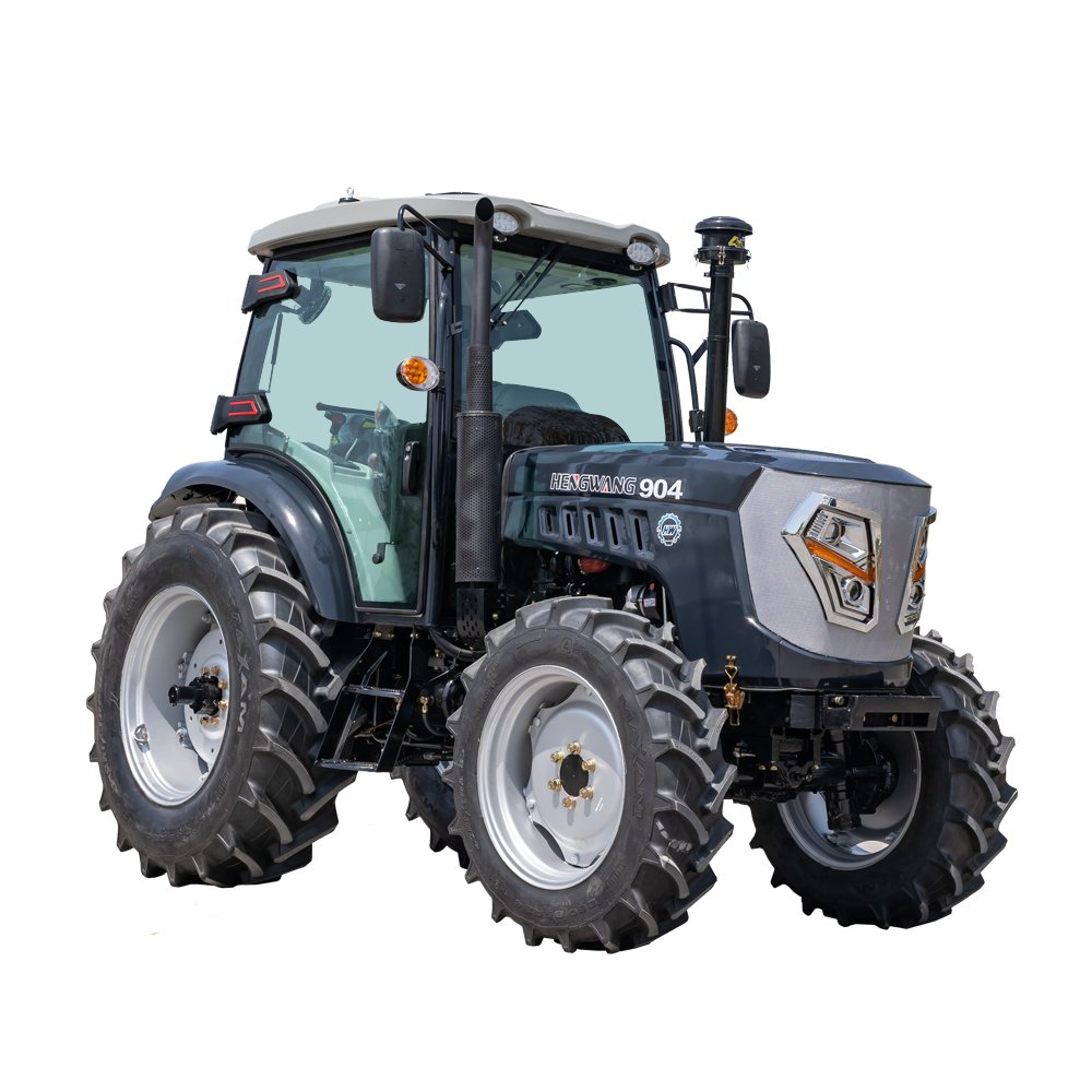 China Tractor Manufacturer 50HP 80HP 100HP 4WD Engine Wheel Small Garden Tractor/Agricultural Mini Farm Tractor with Cab