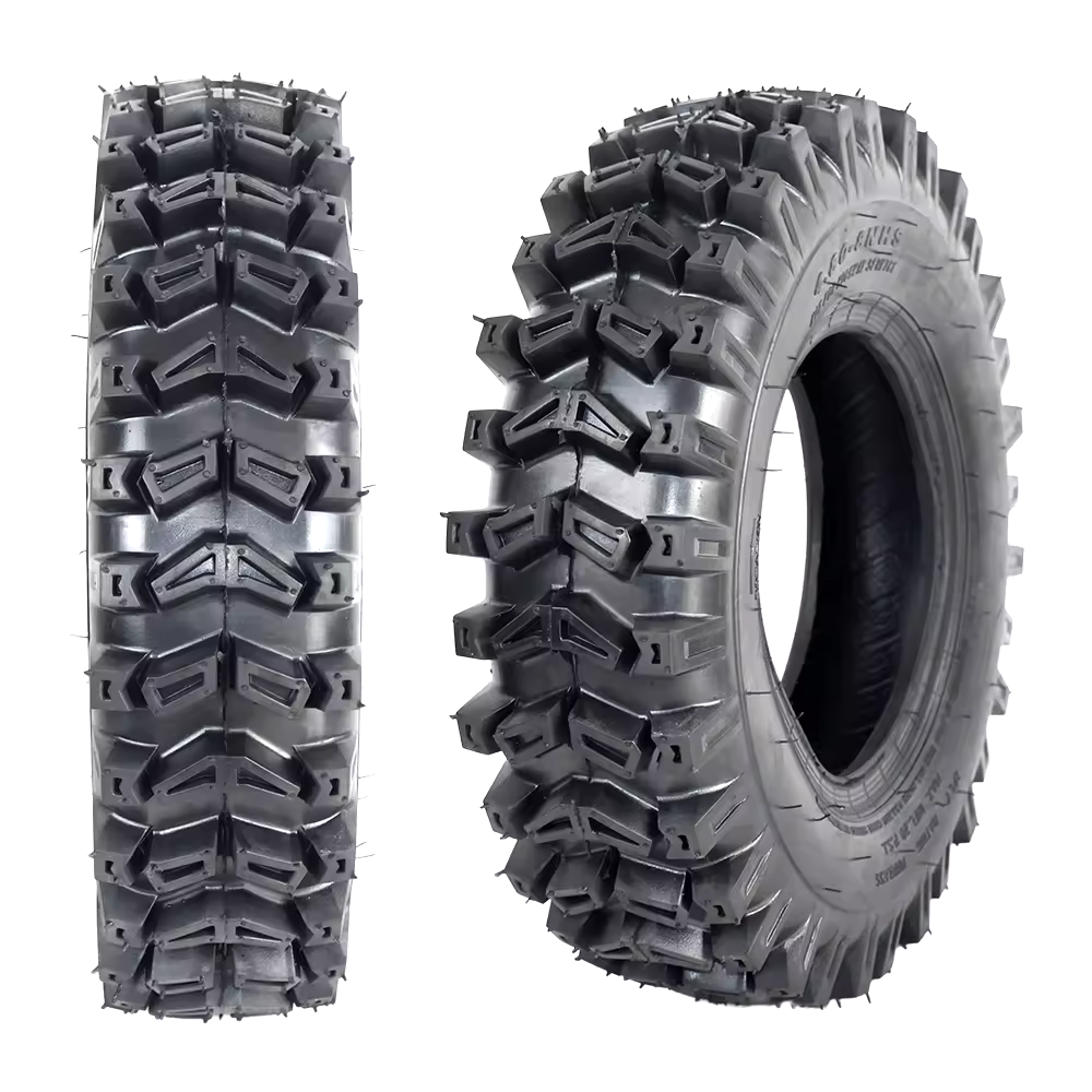 High Quality 4.80/4.00-8 Agricultural ATV Frame with Flat Free Style Made in China Low-Price Rubber Tire