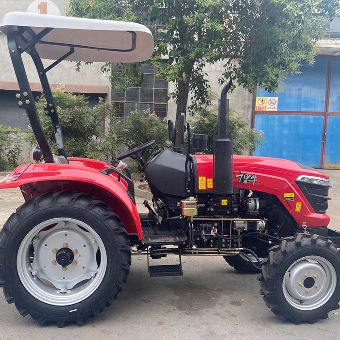 Cheap Price Agricultural QLN 25HP Small Mini 4X4 Compact Farm Tractor China Mini 25 HP Wheel Tractor Machine in Philippines