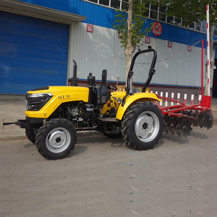 Cheap Price Agricultural QLN 25HP Small Mini 4X4 Compact Farm Tractor China Mini 25 HP Wheel Tractor Machine in Philippines