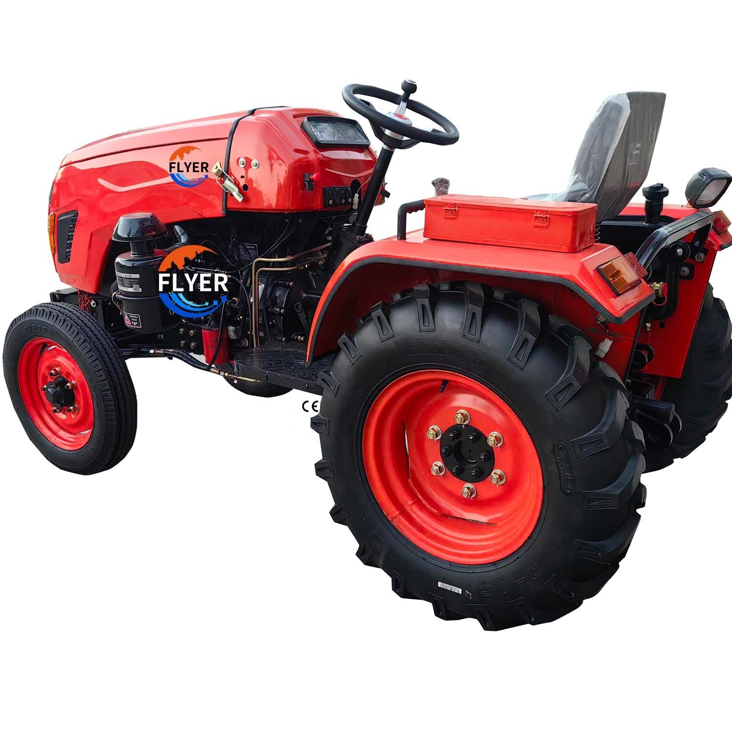 Chinese 3/4 Cylinder Small Tractor Cheap Farm Mini Tractors 25hp 30hp Electric Start Tractor for Sale