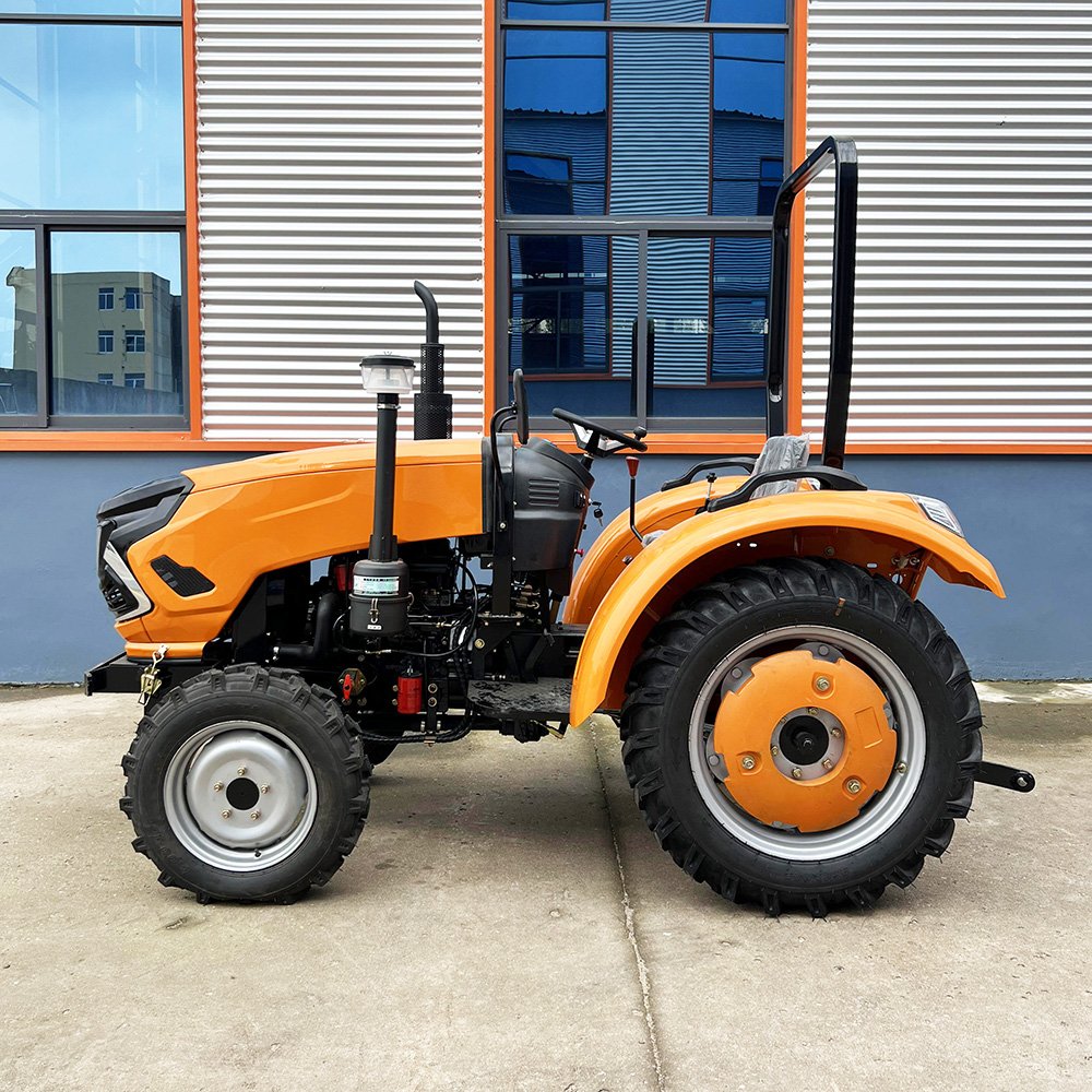 Chinese 40 HP 50 HP Small Farm Tractor 4x4 Agricultural Machinery Compact Mini Farming Tractors