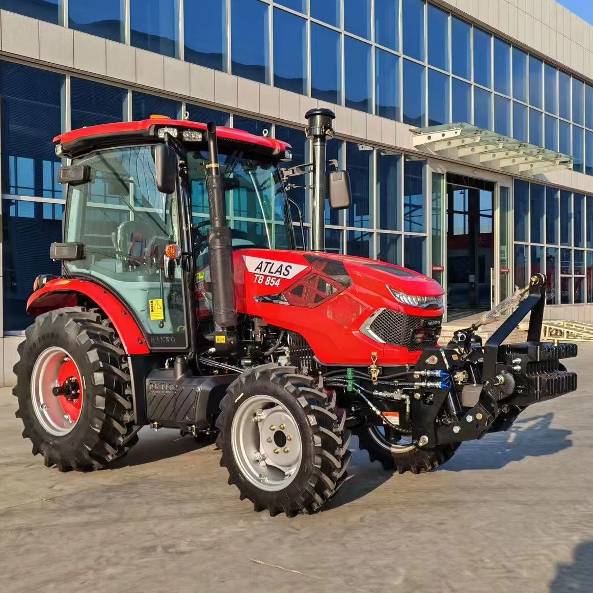 HANWO Brand 50HP Agricultural Tractor 504-B Export to Europe With CE COC