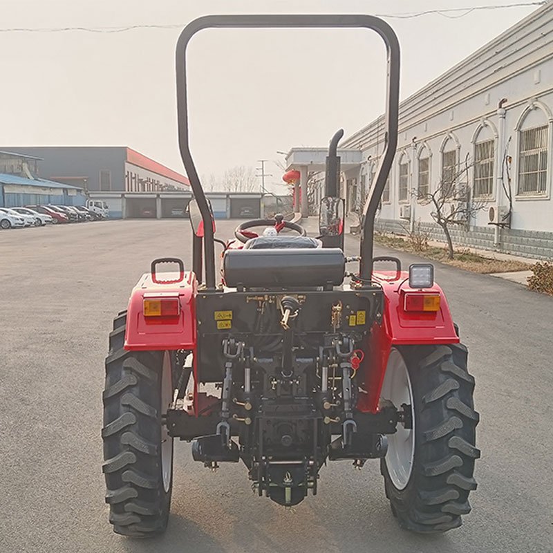 New 30HP-60HP Mini Wheeled Agricultural Tractor 4x4 Diesel Engine Farm Tractor With Cab Gear Option for Sale