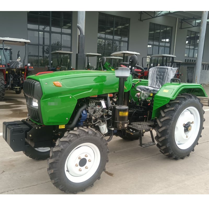 New 30HP-60HP Mini Wheeled Agricultural Tractor 4x4 Diesel Engine Farm Tractor With Cab Gear Option for Sale