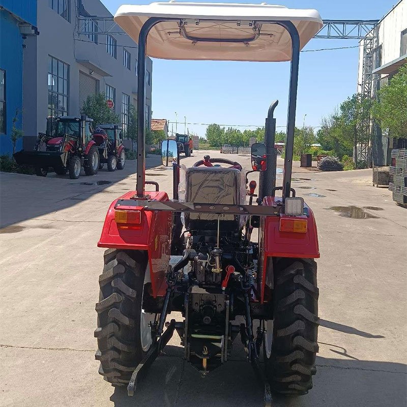New 30HP-60HP Mini Wheeled Agricultural Tractor 4x4 Diesel Engine Farm Tractor With Cab Gear Option for Sale