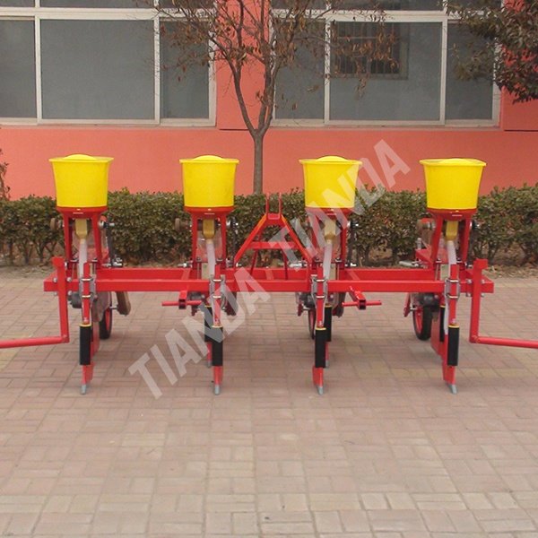 Tractor Maize Seeder Corn Planter Machines for Sale Walk Behind Tractor Driven 3 Row Corn Planter Planting Machine