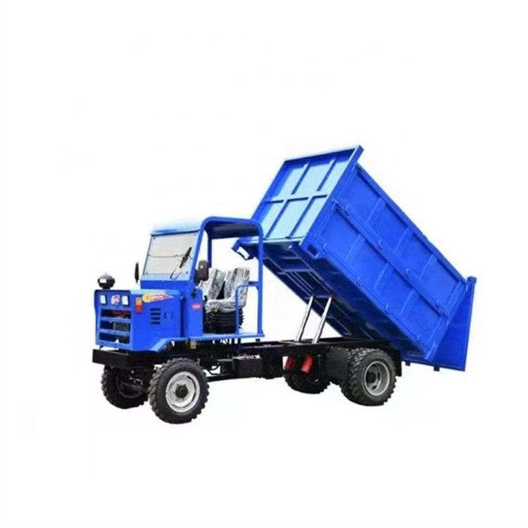 Four-wheel Drive Agricultural Vehicle diesel Four-wheel Six-wheel Tractor Dump Dump Creeper Transport Vehicle