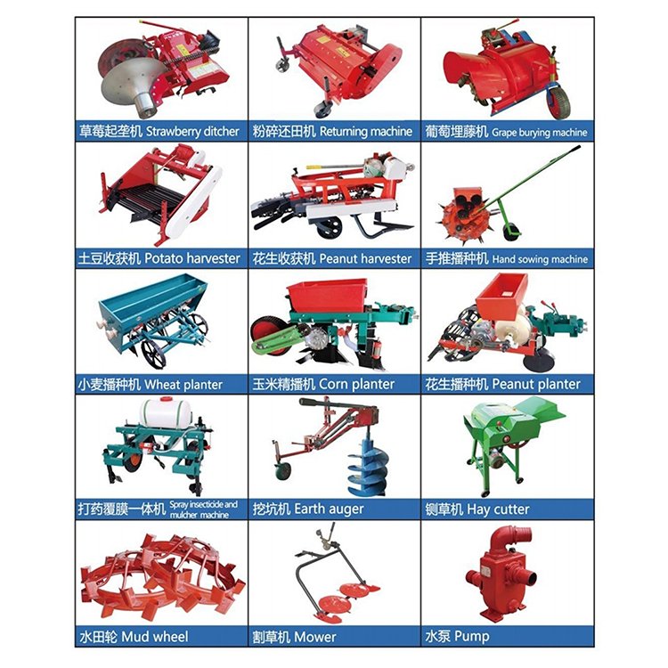 China Mini Cheap New Hand Engine Walking Tractors with Good Price