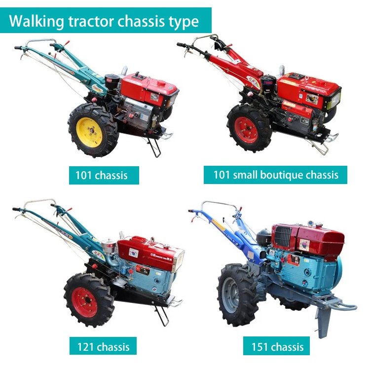 China Mini Cheap New Hand Engine Walking Tractors with Good Price