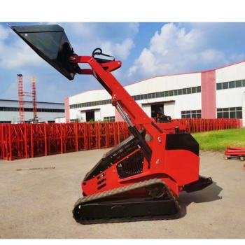 Multifunctional Bobcat Skid Steer Loader 4WD Mini Wheel Tractor for Farm Agriculture Used With Core Engine and Pump Components