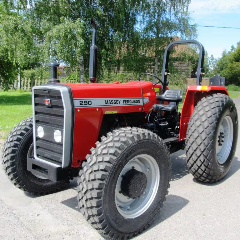 Massey Ferguson 290 4X4 Multifunctional Agricultural Wheel Tractors for Farm Machinery Engine Motor Pump Gear Gearbox Bearing