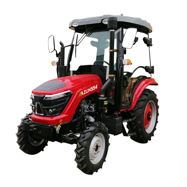 Agriculture Tractor 50hp 55hp 60hp 4wd 4x4 Tractor Farm Tractor Equipped With Trailer Rotary Cultivator Planter Traktor