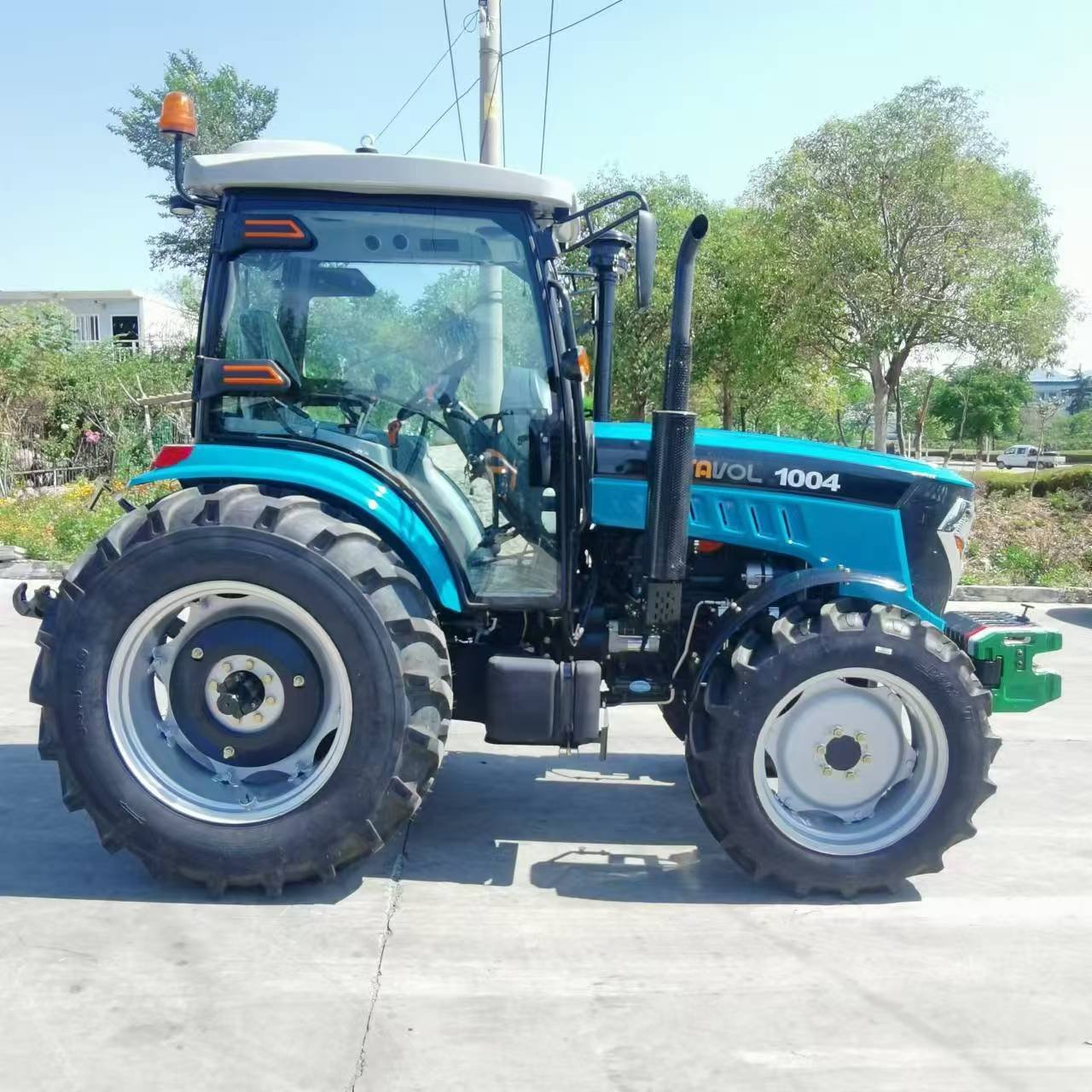 4WD Agricultural Farm Tractor with 70HP to 100HP Core Components Include Engine and Motor Agro Machinery for Farming