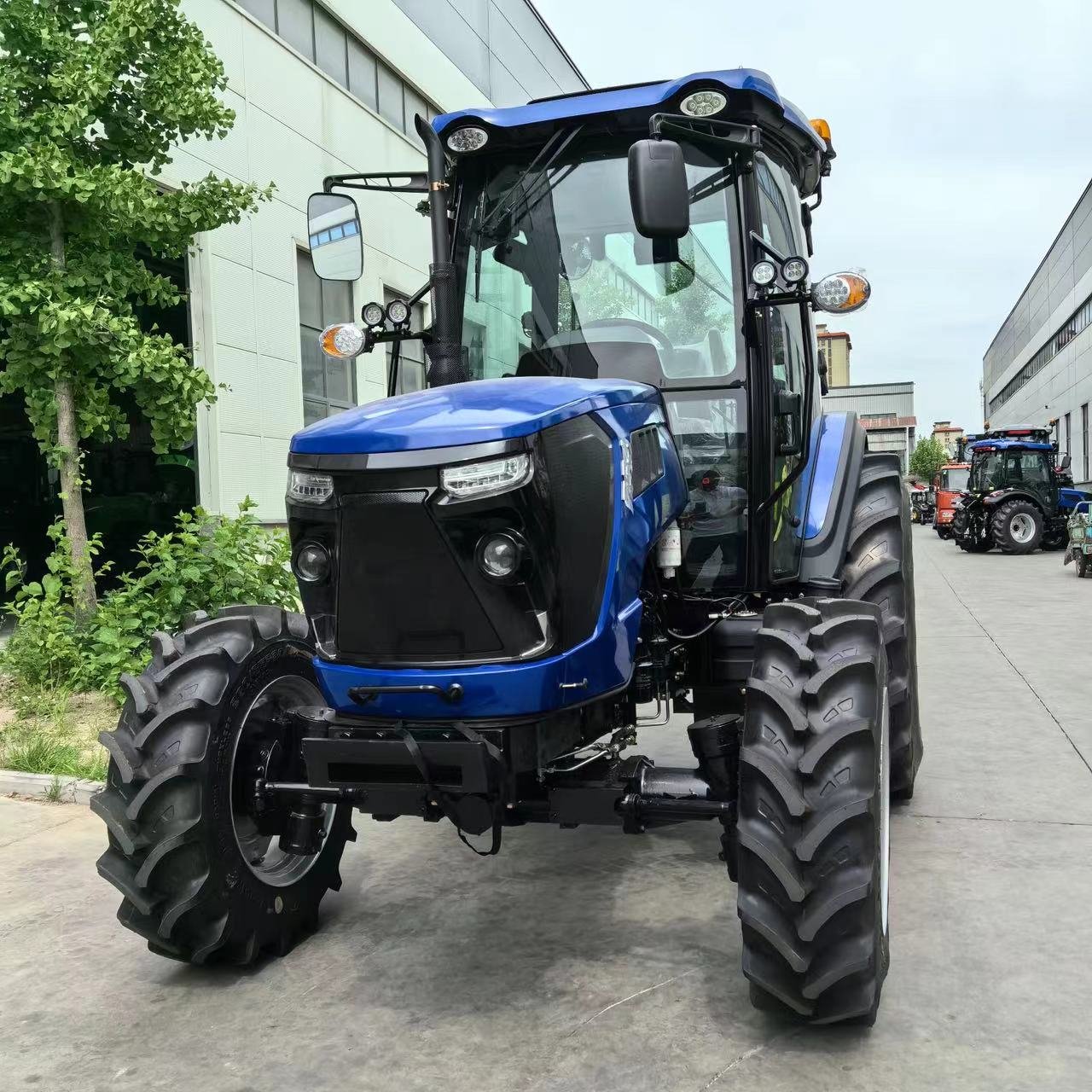 Multifunction Agricolas 4wd Farmer Tractores Compact Agriculture Tractor 70hp 80hp 90hp