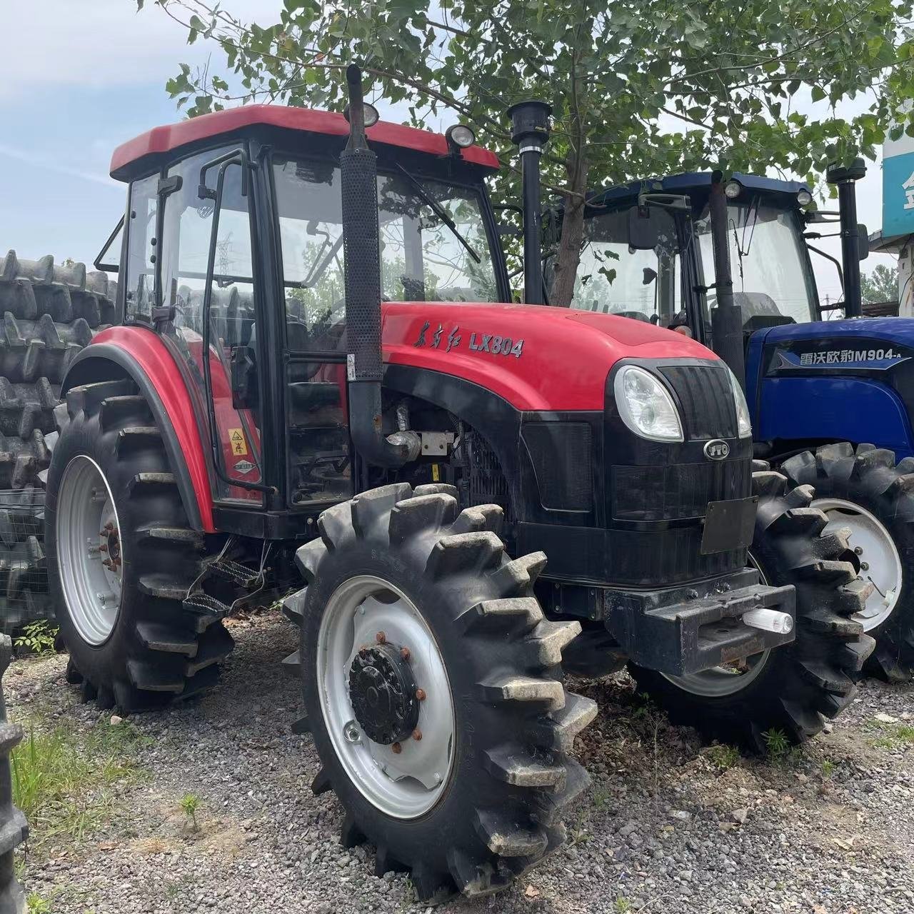 4x4 Agricultural Yto Tractor 90hp Tractors LX804 Agricultural Equipment From China