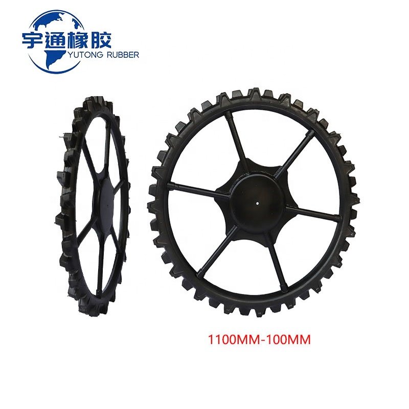 YT Factory Supply Cheap Price Agricultural Sprayer Tyres for Kubota Transplanter Tractor Rims Wheels 1100*80mm