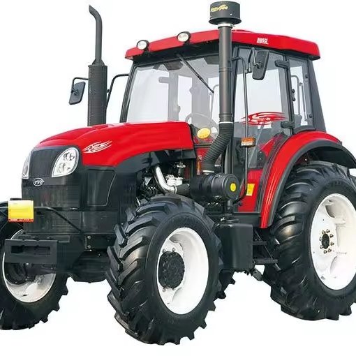 Farm Tractor Agricultural Machinery Manufacturer 4WD 80HP 90 100 110HPCheap Wheel Mini Tractor with Front End Loader and Backhoe
