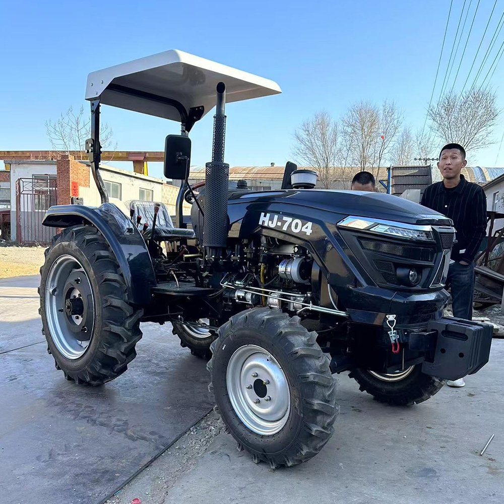 New Cheap Factory Price Hot Sale Farm Agriculture Mini Wheel 4WD Tractors for Sale