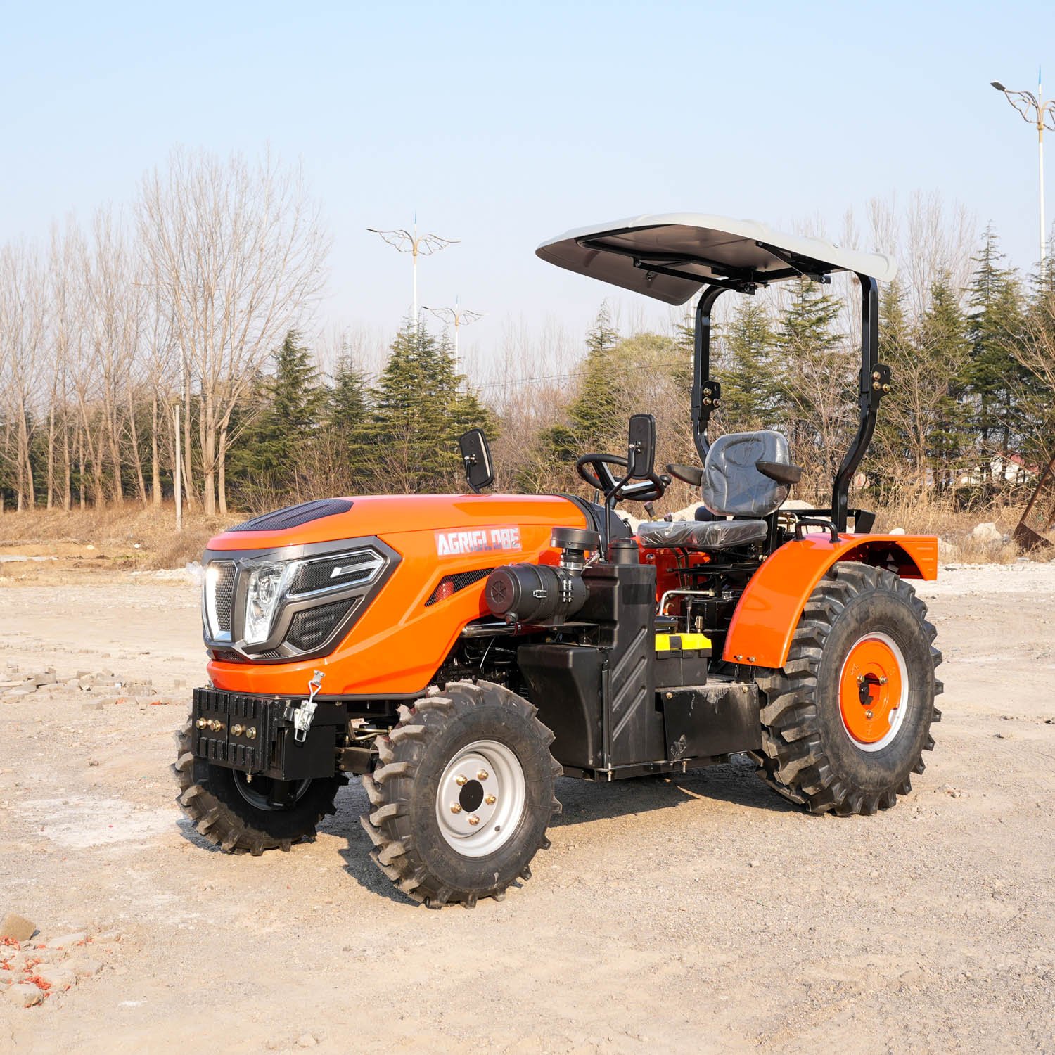 LKK- Narrow Chassis Agricultural Tractors Mini 4*4 For vineyard orchards With Accessories Optional Euro 5 engine for Chile