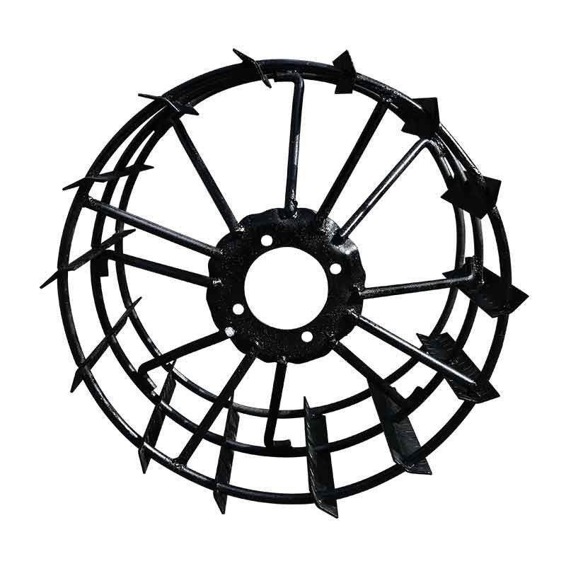Clearance Sale on Agricultural Machinery Parts Walking Tractor Straw Wheel Paddy Field Wheel Framed