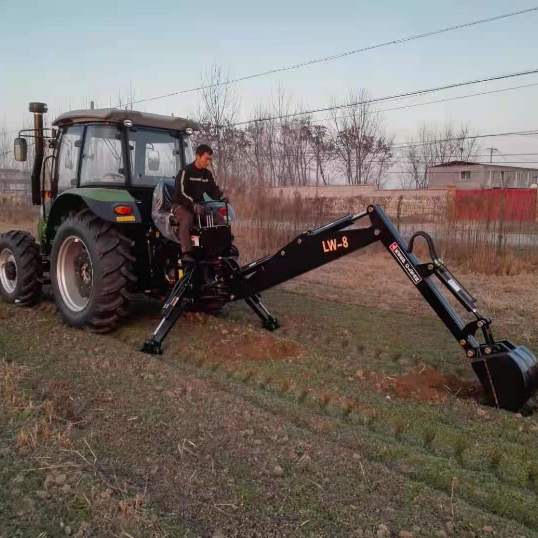 70HP 80HP 90HP 100HP Four Wheel Drive Small Agricultural Farm Tractor with Front Loader for Sale