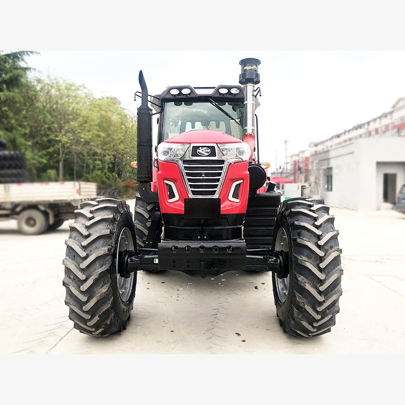 LTG-2404 Wheeled Mini Kubota Massey Brand Tractor 4WD 4X4 80HP Core Engine New Condition Small Farm Agricultural Lawn Mower Gear