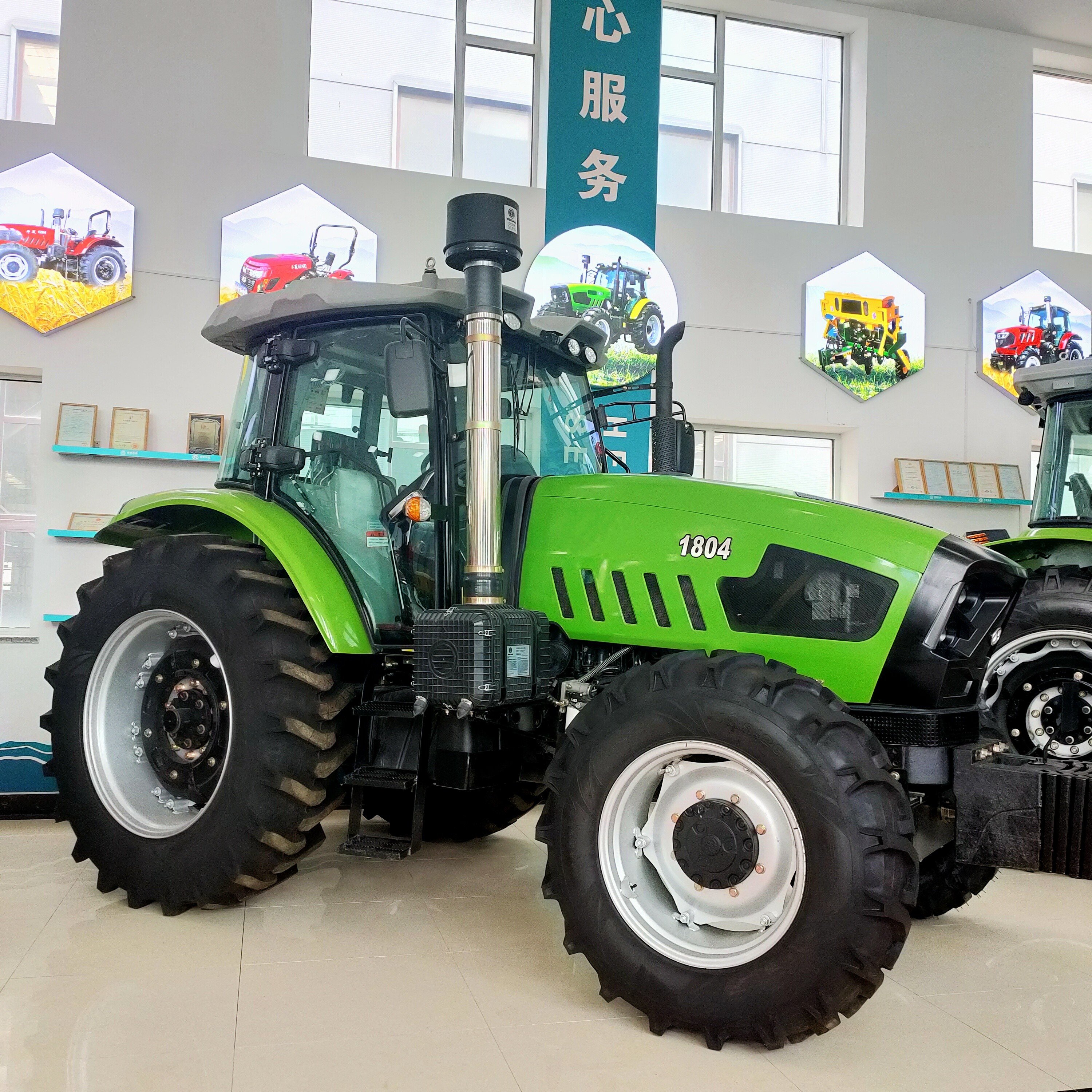 4x4 90hp 95hp Tractor AC Cabin Traktor for Agriculture Traktor Mini Trator