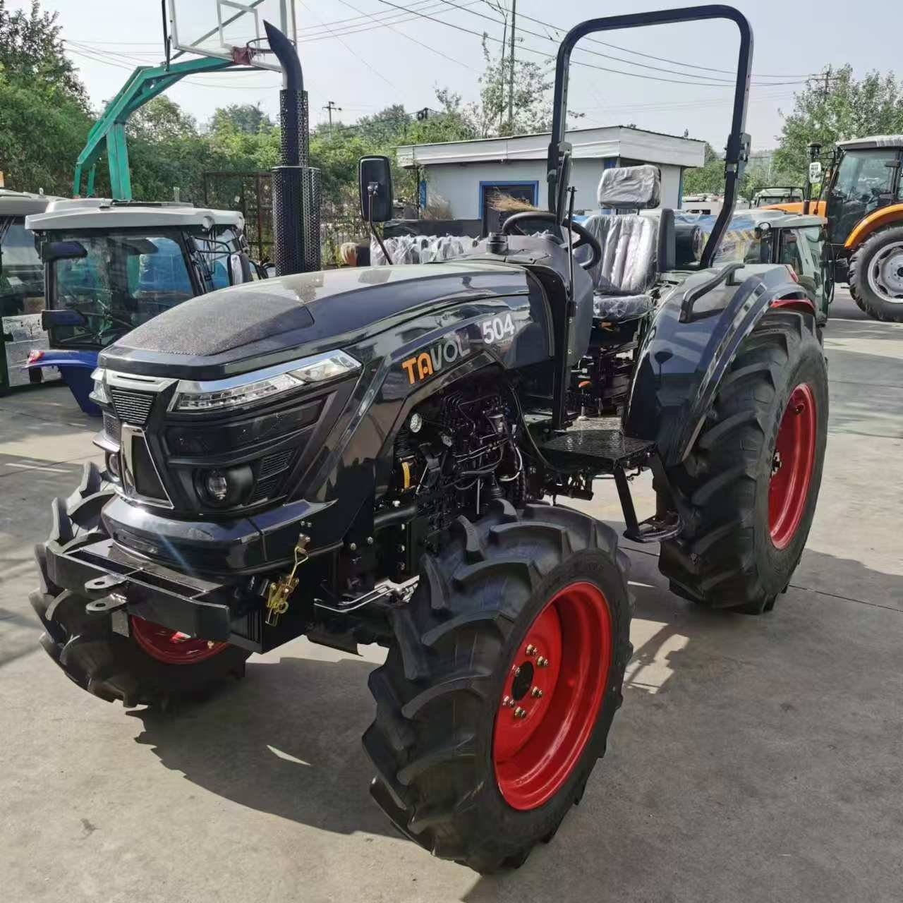 150hp 4WD Farm Wheel Tractor with Long Service Life Motor Core Components by Wheel