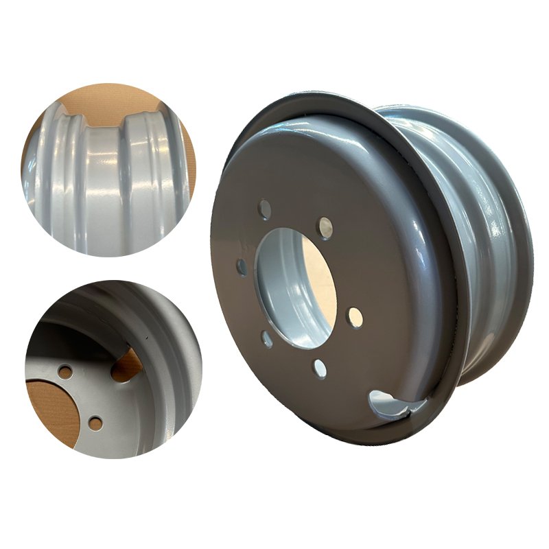 China Factory Customized Wheels 5.5x15 Wheel Rim 15 Inch Trailer Wheel Rims for 650-10 Tires