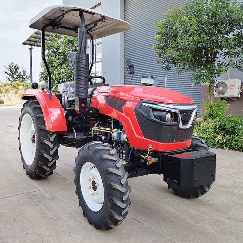 Chinese 90HP 4WD Farm Tractor 4 Cylinder Diesel Engine Long Service Life AGRICULTURAL EQUIPMENT YTO 2WD Wheel Used Small Farms