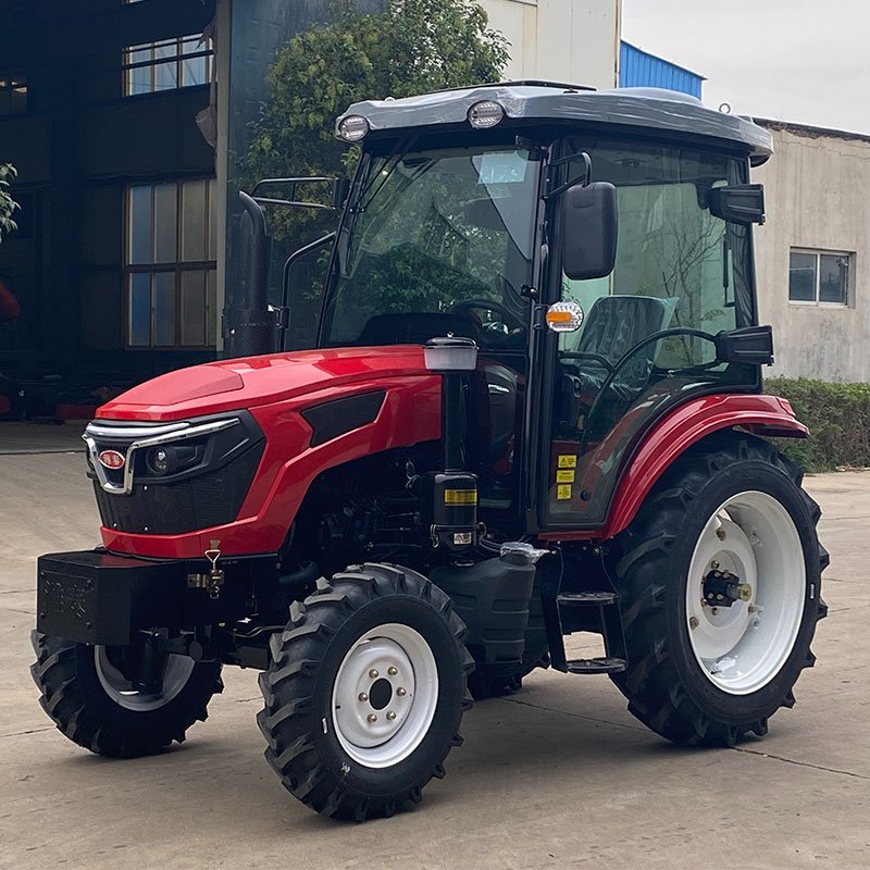 Chinese 90HP 4WD Farm Tractor 4 Cylinder Diesel Engine Long Service Life AGRICULTURAL EQUIPMENT YTO 2WD Wheel Used Small Farms