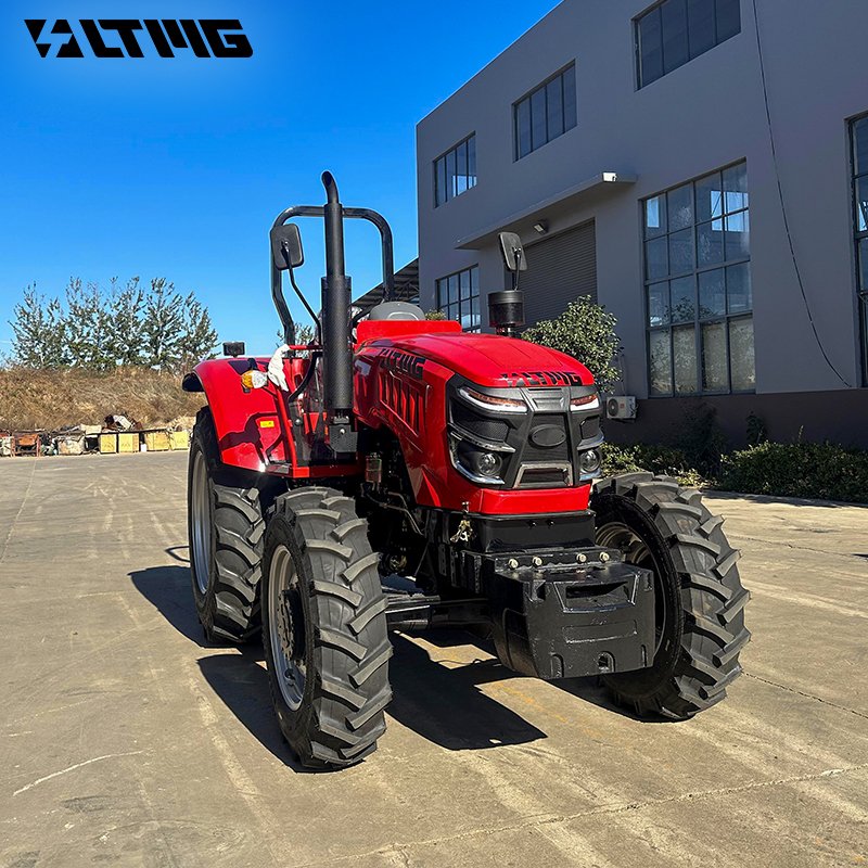 Free Parts 80HP 90HP 100HP Farm Agricultural Tractor 4 Stroke Tractors for Sale