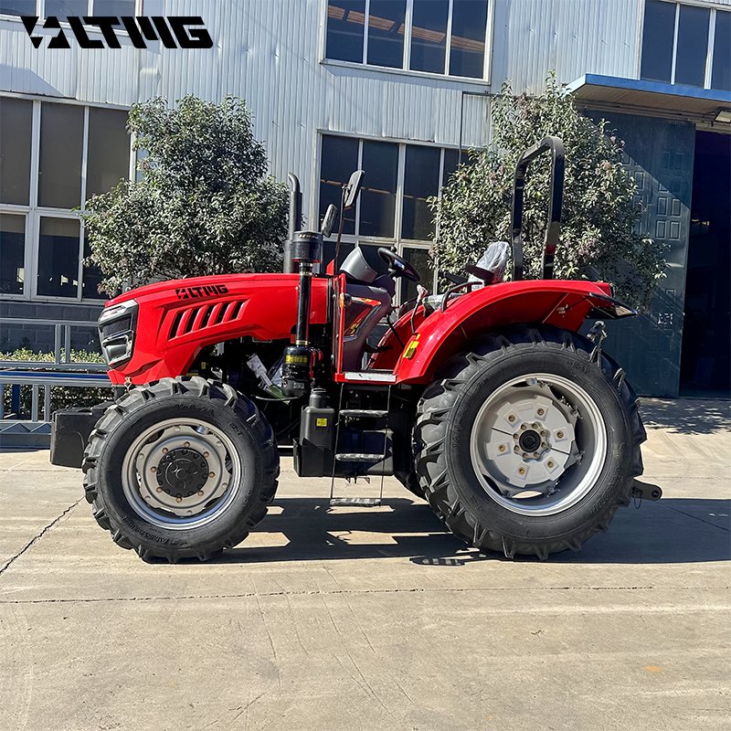 Free Parts 80HP 90HP 100HP Farm Agricultural Tractor 4 Stroke Tractors for Sale