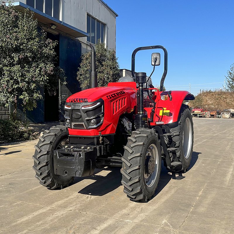 Free Parts 80HP 90HP 100HP Farm Agricultural Tractor 4 Stroke Tractors for Sale