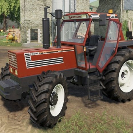 Used Tractor N H Fiat 110-90 130-90 160-90 180-90 Farm Orchard Compact Tractor Agricultural Machinery 6 Cylinders