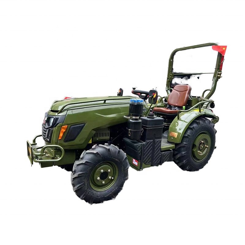 Mini 50hp JH Farm Tractors 4x4 Agriculture Walking Tractor With 80hp Motor and Gear 4WD Wheel