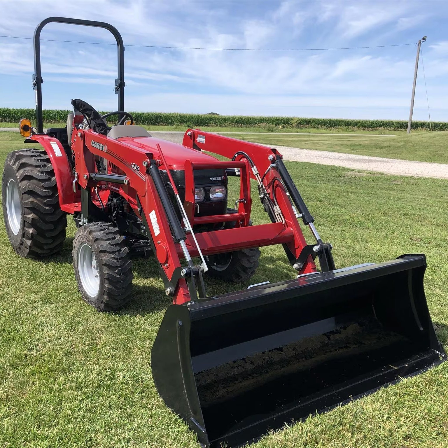 2024 Case IH Farmall 25A New 4WD Wheel Tractor 24HP Agriculture Equipment Engine Motor Pump Gear Gearbox Bearing 4x4 Drive