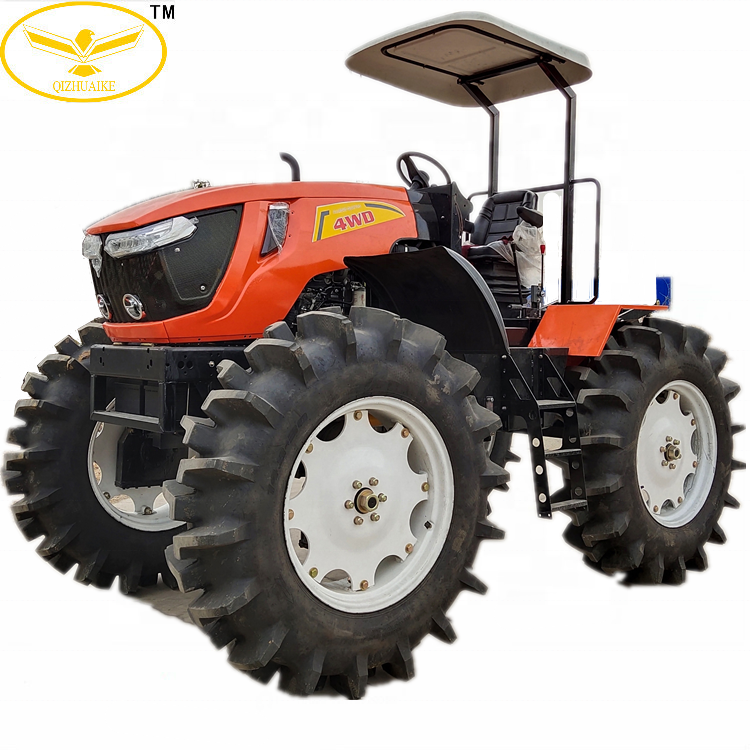 AIKE Mini Tractor With Front End Loader and Backhoe From China Factory Supply