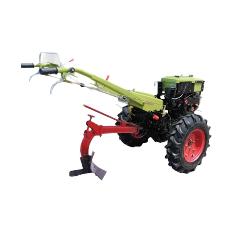 Walk-Behind Garden Tractor 3-in-1 Design for Plowing, Harrowing, and Seedbed Preparation High-Efficiency