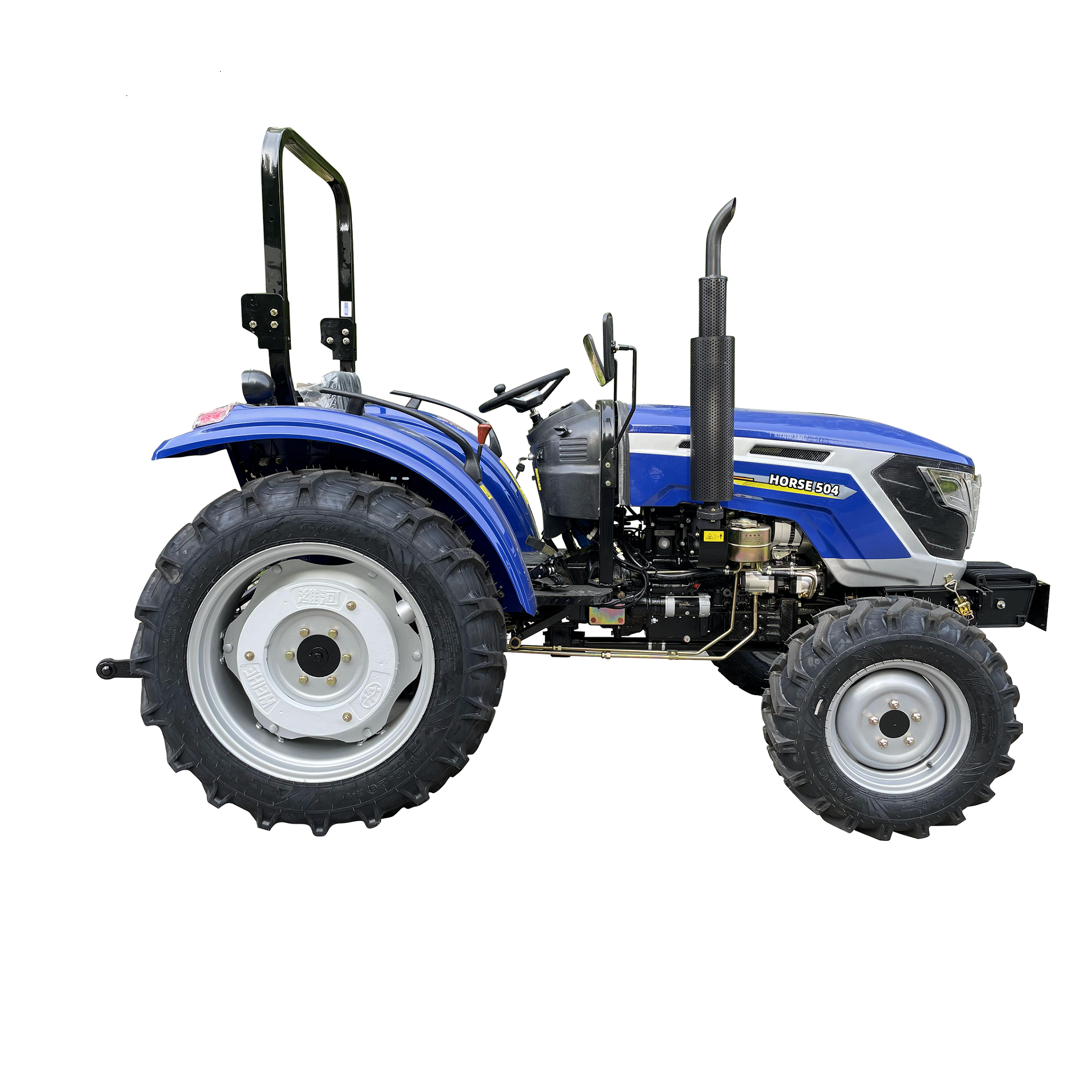 50 HP Small Mini Tractor With Mower Hydrostatic Tractors 50HP 4x4 Compact Tractor Multifuncional